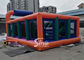 Giant Fun Adults Jumping Inflatable Obstacle Course For Challenge Run Party